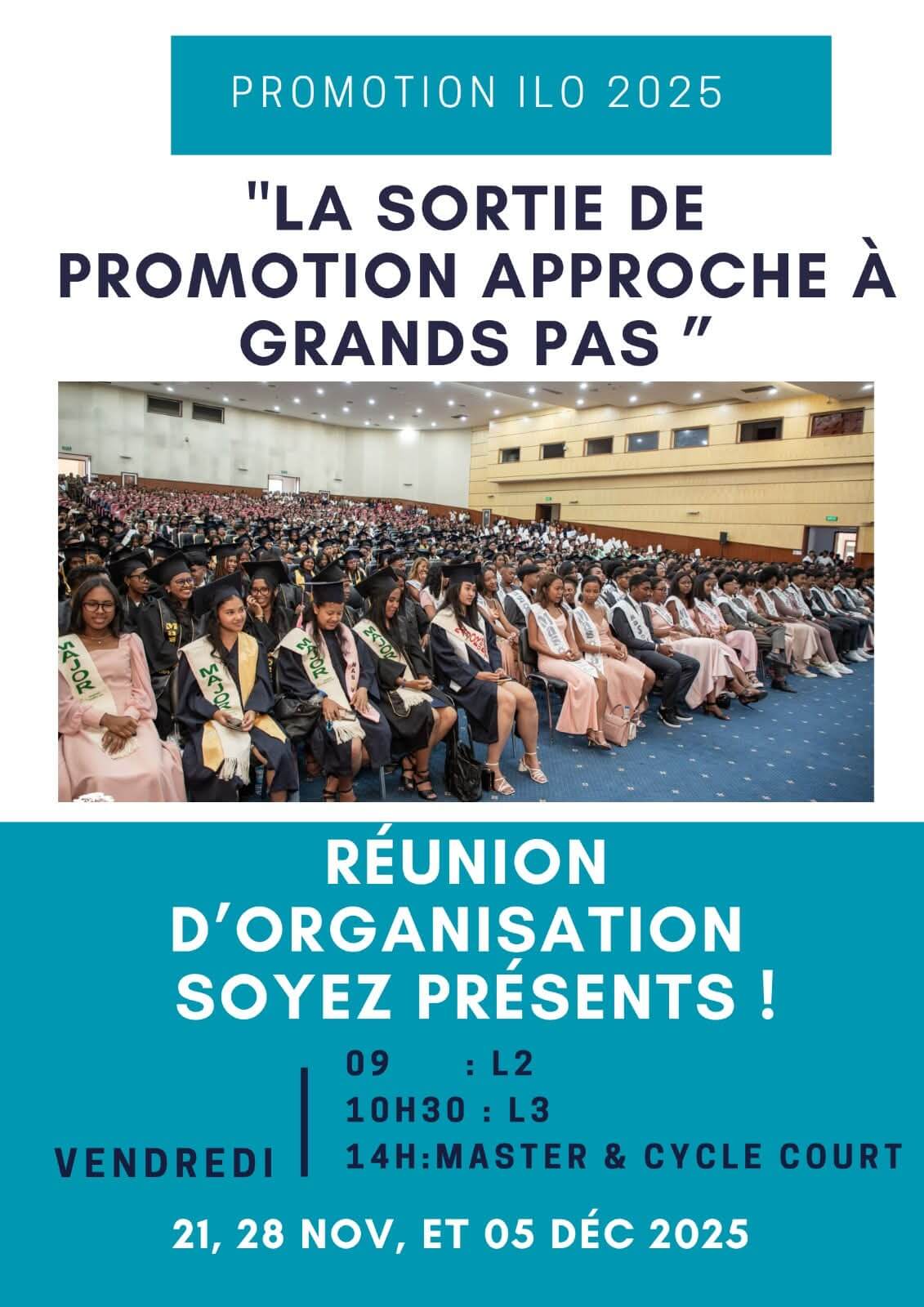 La sortie de promotion approche à grands pas